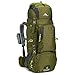 High Sierra Titan Internal Frame Pack, Moss/Mercury/Chartreuse, 55-Liter