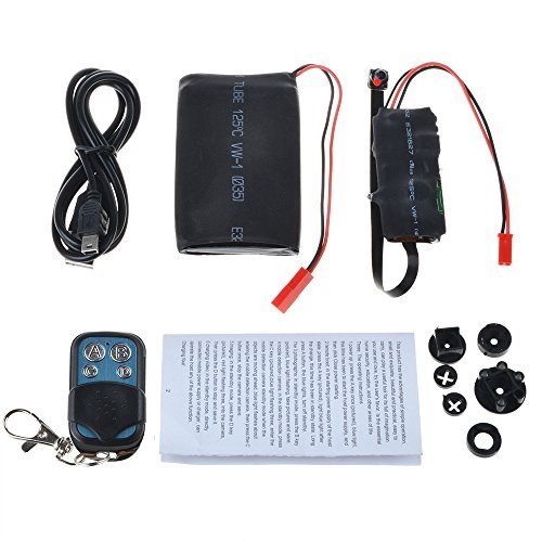 ABLEGRIDÂ® HD 1080P DIY Module SPY Hidden Camera Video MINI DV DVR Motion w/ Remote Control
