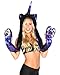 iHeartRaves Unicorn Rave Spirit Fluffy Furry Hood (Galaxy Stardust)