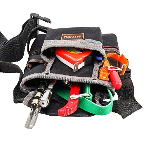 Tool Belt Electrician Tool Pouch W//Adjustable Belt Maintenance 8