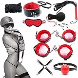 weomgt Leather Cuffs with Adjustable Straps Set