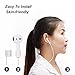 Yunc Airpods Strap,Airpods Accessories,Airpods Ear Hooks, TPE Sport Secure Anti-Lost Strap Wire Cable Connector Holder for Airpods Wireless Bluetooth Earphones,4 Pack Inch Neck Strap, Black 4336727401