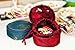 Travel Jewelry Case - Silk Jacquard (Peacock)