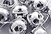 Charmed Large Size Christmas Star Cutout Jingle Sleigh Bell Ornament 3