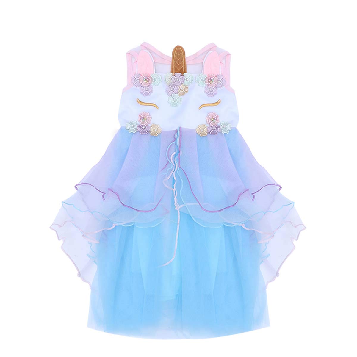light blue baby girl outfit