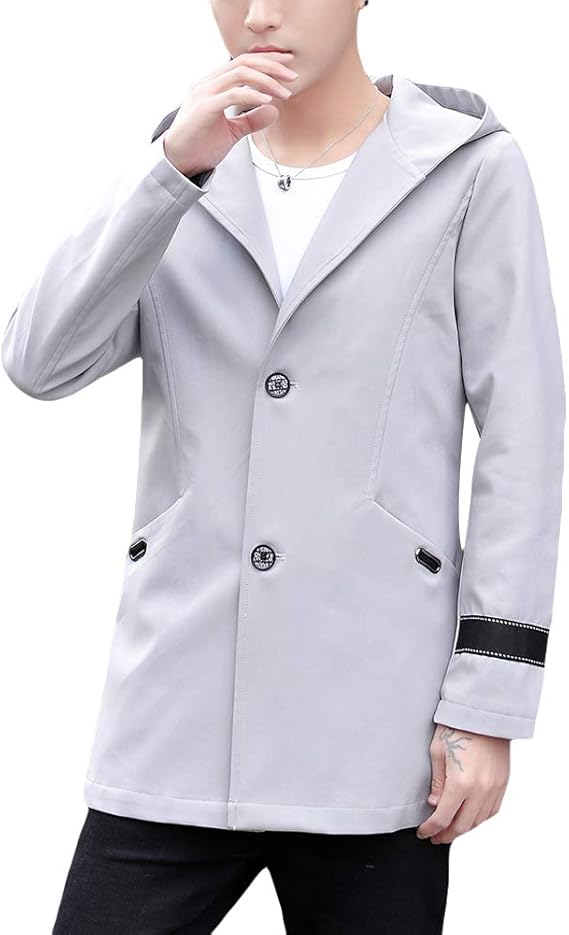 Amazon Ceen ロングコート メンズ フード スーツ生地 綿入り ビジネス 大きいサイズ コート ジャケット 通販