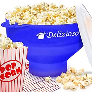 Delizioso microondas palomitas de maiz poppers + libre 4 cajas de ...