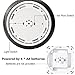 Hobbylane Hover Soccer Ball Kids Electric Football, Size 4 Disc Ball With LED Lights Foam Bumpers Indoors Outdoors Training Football with Parents Game As Hockey Ball Gliding Ball Kicking Play Ball