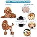 VISSON Dog Clippers Washable,2in1 Dog Grooming Clippers Kit for Small Medium Dogs and Cats Hair Around Face, Paws, Eyes, Ears, Rump,Dog Trimmer Clippers Cordless,Low Noise Dog Shaver USB Rechargeable