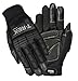 Magid Glove & Safety PGP49TL Magid T-REX Impact Ultra Gloves, Large, Black