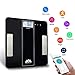 SENSSUN Smart Scale Body Fat Analyzer 2018 - Bluetooth Body Fat BMI Scale Digital Bathroom Wireless Weight Scale with iOS and Android APP for BMI,BMR,Muscle Mass,Bone Mass,Water,Fat,Weight,396 lbs