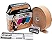 Kinesio Taping - Elastic Therapeutic Athletic Tape Tex Classic - Bulk Roll - Beige – 2 in. x 103 ft