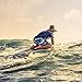 Speed Men's Short Sleeve Easy Rash Guard Swim Shirt with UV and UPF 50+ Protection, Bright Ocean, L