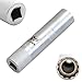 Grow0606 3/8-Inch Drive Thin Wall Car Auto 16mm 12Point Spark Plug Socket for BMW, Nissan and Mini