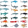 Nabance Sea Animal Figures Animal Toys 38PCS Mini Sea Animal Toys Set Realistic Animal Sea Life Figures Toy Educational…