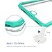 Fansteck iPhone 8 Plus iPhone 7 Plus Waterproof Case, Ultra Slim Waterproof IP68 / High Sensitive Touch Screen and Touch ID Waterproof Case for iPhone 8 Plus 7 Plus 5.5-inch Mint Green