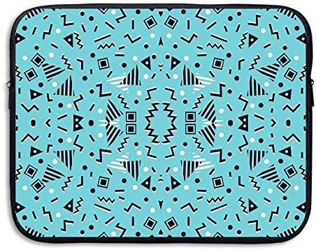 Khom Laptop Sleeve Bag- Back Lines Cover Slim Laptop Sleeves Print Notebook Portable Bag