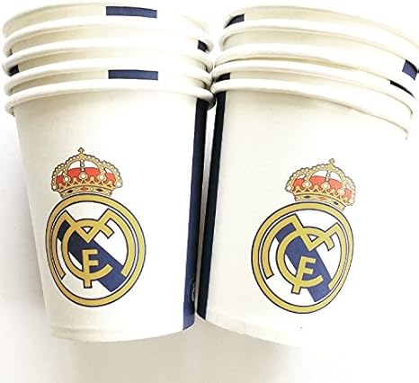 Amazon Com Real Madrid Fc Birthday Party Decoration Cups Bag Of