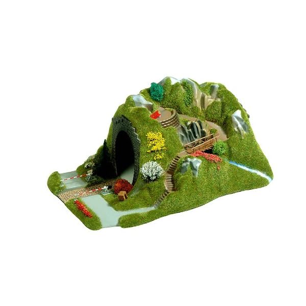 Busch 3018 - Tunnel mit Bahnübergang HO