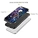 BENTOBEN Phone Case for Apple iPhone 6S/6, Dual Layer 2 in 1 Nebula Galaxy Stars Universe Pattern Hard PC Cover Soft Tup Bumper, Heavy Duty Hybrid Protective Slim Shockproof Phone Cases Cover- Black