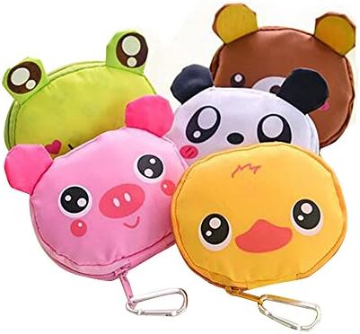 Portable Handheld Folding Reusable Thicken Eco Shopping Bag 3PCS