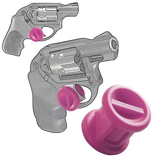 Two Micro Holster Trigger Stops For Ruger LCR 22 38 Spcl 357 Magnum Pink s20 by Garrison Grip
