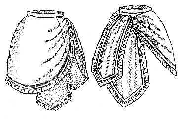 1870s Tie-Apron Overskirt Pattern