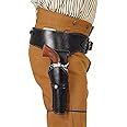 Medieval Masquerade Cowboy Holster Belt Faux Leather Revolver Holster