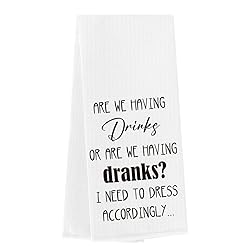 Funny Kitchen Towels Bar Towels Gifts for Bartender