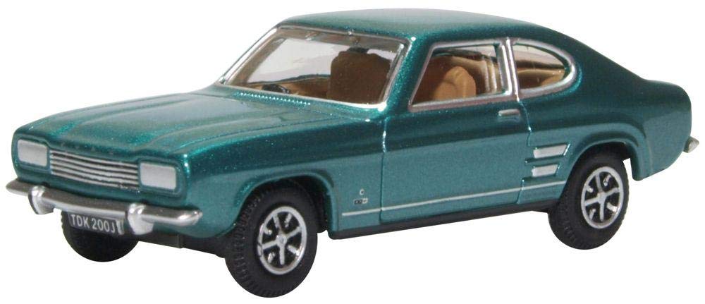 Oxford Diecast 1:76 Aquatic Jade Ford Capri Mk1 Collectable model 76CP003