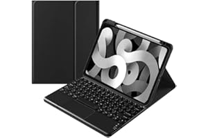 kaitesi Keyboard Case Compatible with iPad 9th 8th 7th Generation, Touchpad Detachable Keyboard for iPad Air 10.5"(3rd Gen)/i