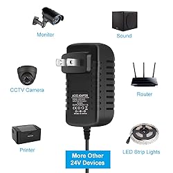 24V Power Supply, 1A 24W LED Lights Power