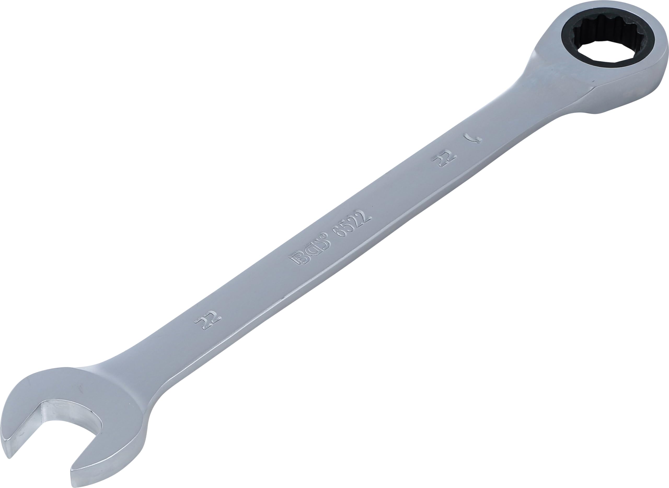 BGS 6522 | Ratchet Combination Wrench | 22 mm