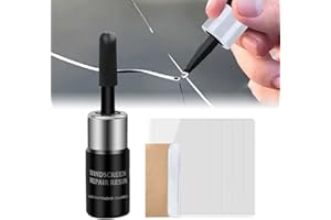 POOUTY Cracks Gone Glass Repair Kit, 2025 Upgrade Chipped Windshield Repair Kit Fast Repair Windshield Crack Repair Kit, Windshield Chip Repair Kit Cracked Glass Repair Liquid Fluid for Window Glass (1Pc)