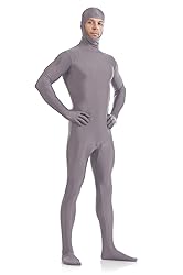 ATHX Men's and Women's Spandex Open Face Bodysuit