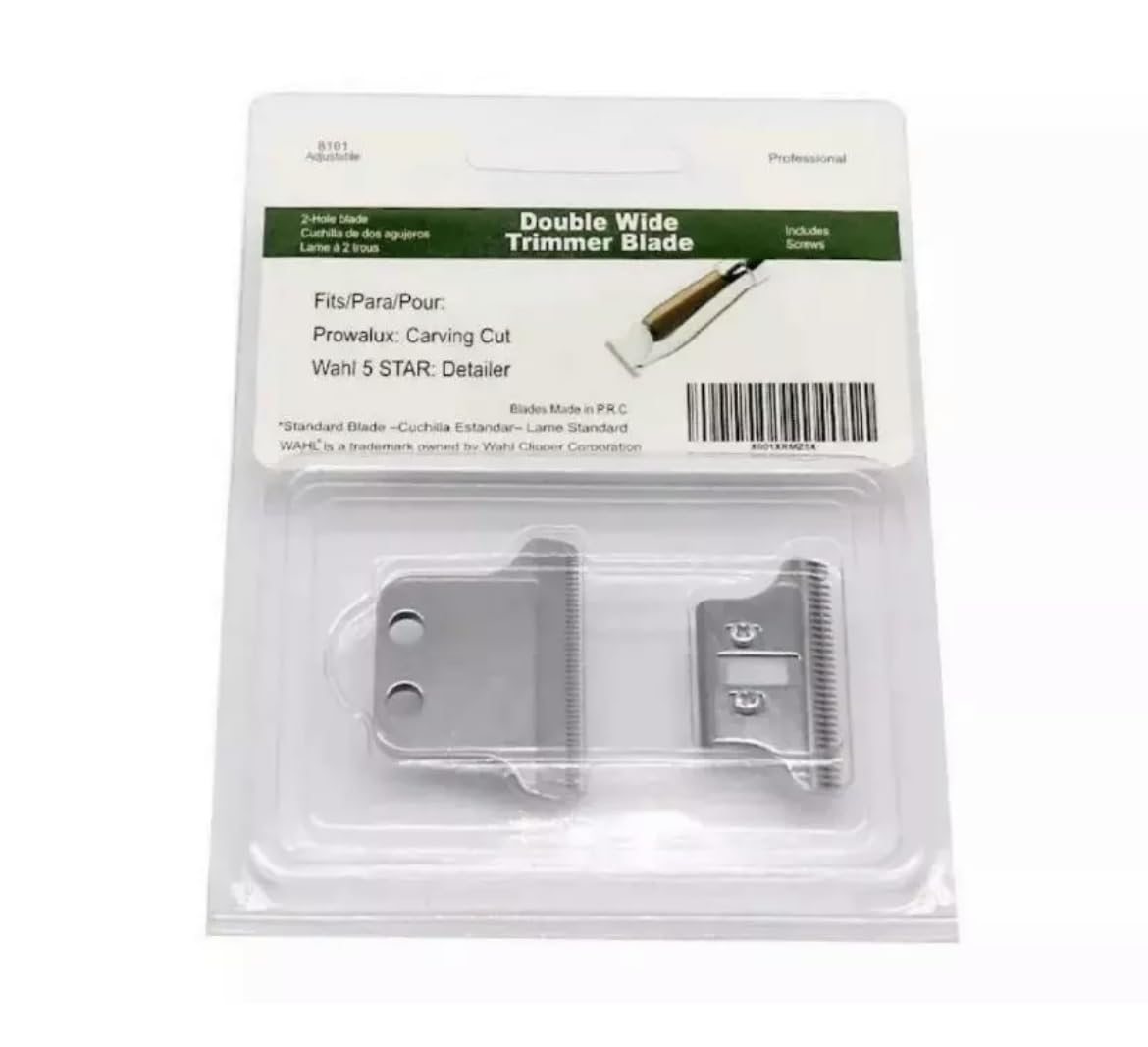 for WAHL Detailer (T Wide) Blade - Replacement 0 Gap Kit Sealed NEW Trimmer UK