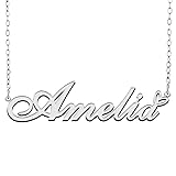 RONKAHSHOW Amelia Custom Name Necklace Customized