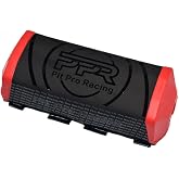 Motorcycle Handlebar Pad, Universal Dirt Bike Handlebars Pad Protector Suitable For 7/8" 22mm 1 1/8" 28mm Handlebar Dirt Pit Bike Motocross ATV Quad (Red-2.0)