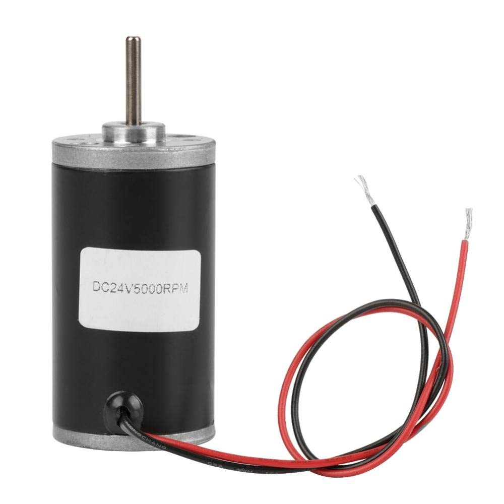 Produktbild von 6V–24V Gleichstrommotor 31ZY – 4000–8000 U/min, Permanentmagnet, CW/CCW – Für DIY-Generator, Ventilator & Co. – Kompakte Bauweise