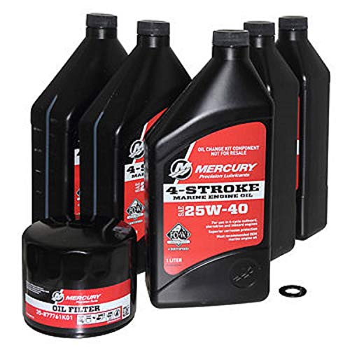 MERCURY Oil Change and Filter Kit 7590115hp Four Stroke Outboard