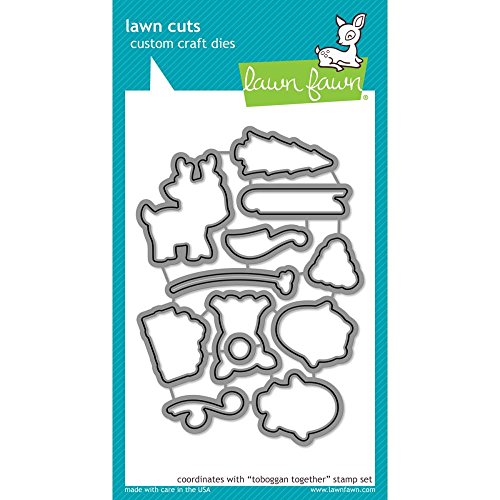 Lawn Fawn Lawn Cuts Custom Craft Die - Toboggan Together (LF977)