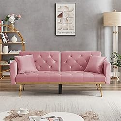 ERYE Upholstered Futon Daybed Loveseat Sofa