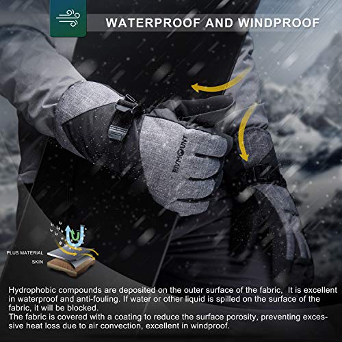 Ski Glove Men MCTi Men's Ski Gloves MC1605 SIZE MENS MED-LAGE