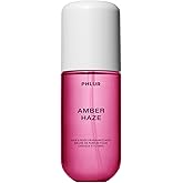 PHLUR Amber Haze Body Mist, 3 Fl Oz - Hair and Body Perfume for Women | Amber &amp; Vanilla Body Spray with Saffron, Jasmine and Musk Fragrance