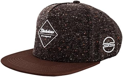 BlackskiesSnapback Cap Black Brown Gray Wool Visor Unisex Premium Baseball Cap