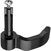 Moker Thumb Throttle Lever for Polaris Sportsman/Scrambler ATV - Aluminum Extended Throttle Lever Compatible for 2009-Up Polaris Sportsman 450 500 550 570 850 1000 XP Scrambler 1000 850 570 - Black