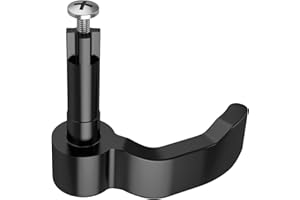 Moker Thumb Throttle Lever for Polaris Sportsman/Scrambler ATV - Aluminum Extended Throttle Lever Compatible for 2009-Up Polaris Sportsman 450 500 550 570 850 1000 XP Scrambler 1000 850 570 - Black