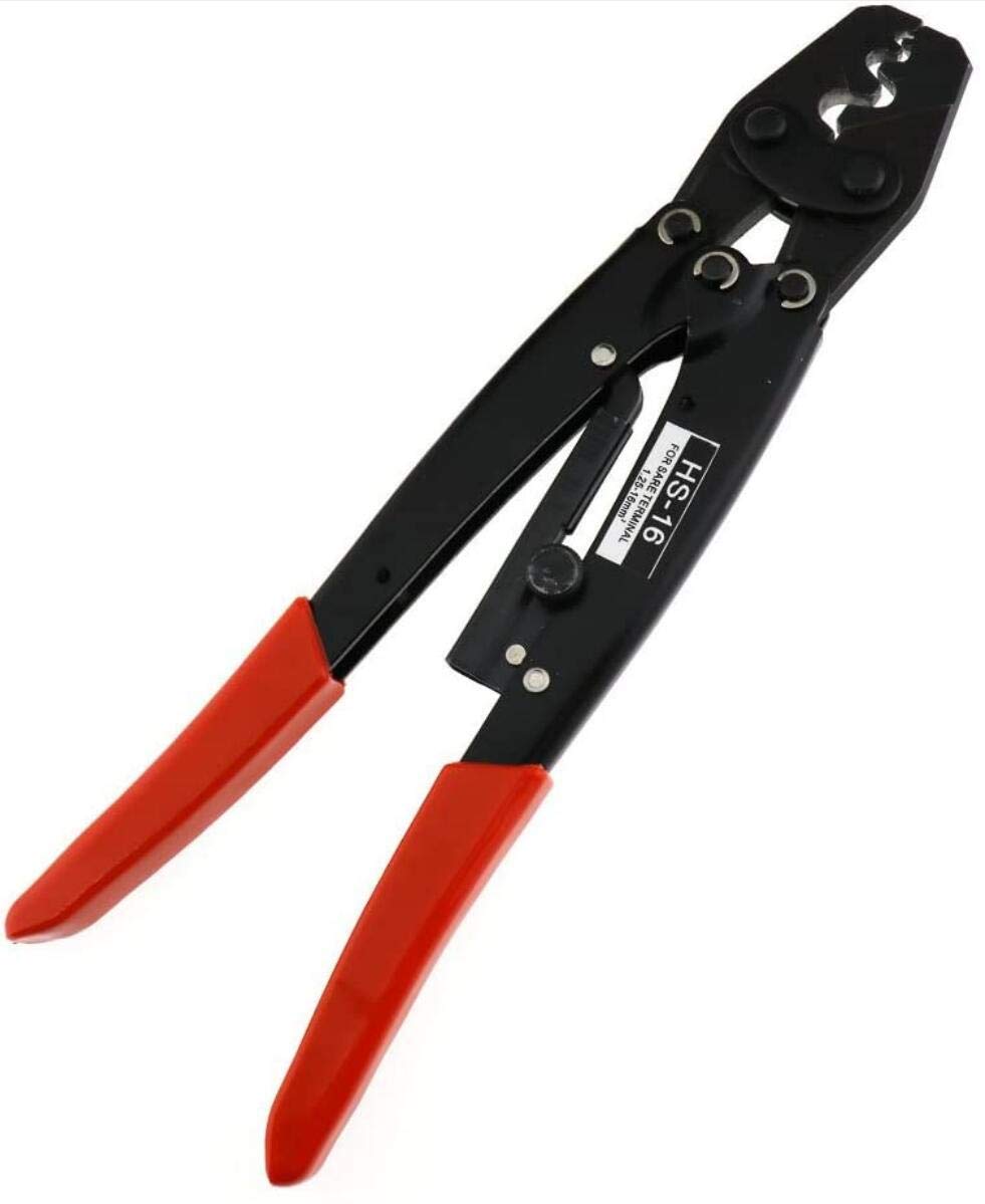 HS-16 Self-Adjustable Crimping Tools 50Amp Cable Crimper Crimping Terminal Wire Plier Cutter Fitting