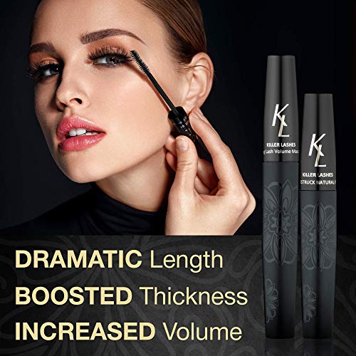 KL Killer Lashes Mascara Black & Ultimate Fiber Lash Extender Set