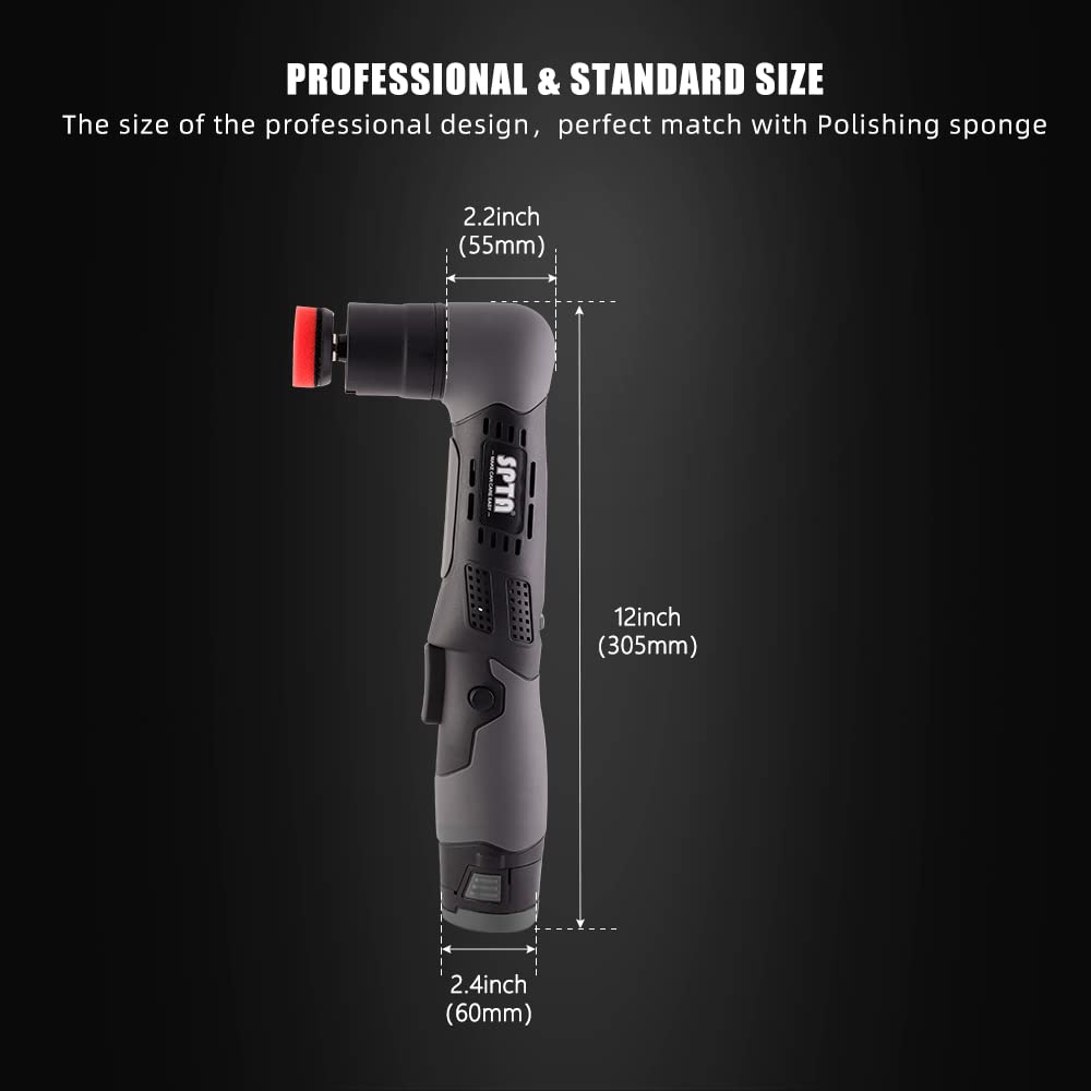 Mini pulidora inalámbrica SPTA, pulidora múltiple inalámbrica de 12 V, pulidora de automóviles micro inalámbrica para eliminar arañazos, juegos de mini máquinas automáticas RO/DA con almohadilla de pulido y almohadillas de lana para pulir, lijar y limpiar Mini pulidora inalámbrica SPTA, pulidora múltiple inalámbrica de 12 V, pulidora de automóviles micro inalámbrica para eliminar arañazos, juegos de mini máquinas automáticas RO/DA con almohadilla de pulido y almohadillas de lana para pulir, lijar y limpiar
